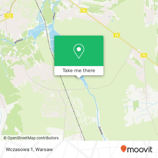 Wczasowa 1 map