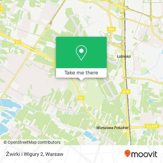 Żwirki i Wigury 2 map