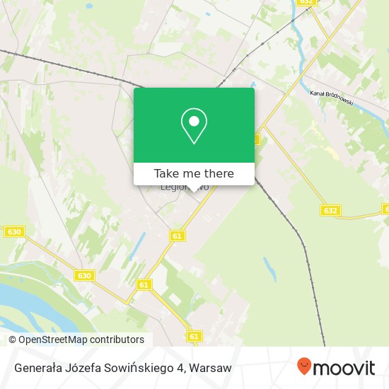 Generała Józefa Sowińskiego 4 map