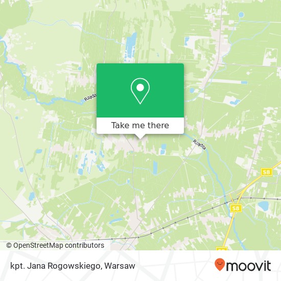 kpt. Jana Rogowskiego map