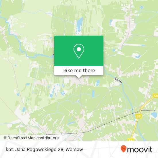 kpt. Jana Rogowskiego 28 map