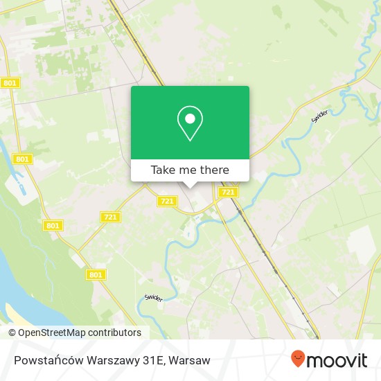 Powstańców Warszawy 31E map