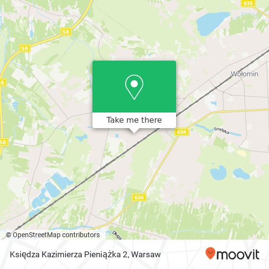 Księdza Kazimierza Pieniążka 2 map