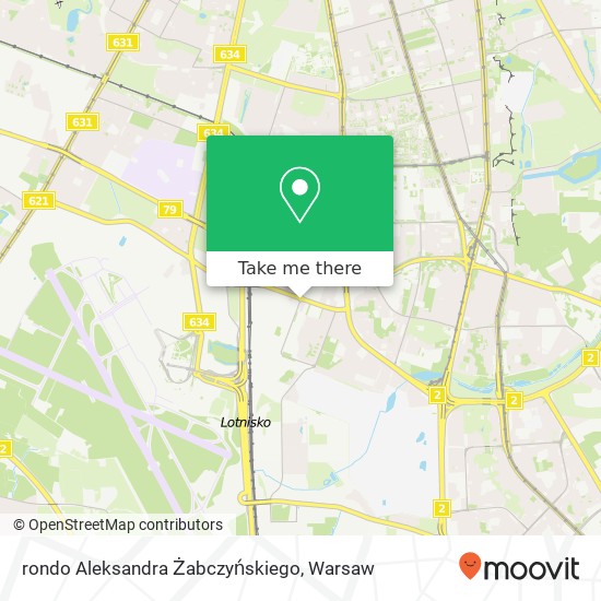 rondo Aleksandra Żabczyńskiego map