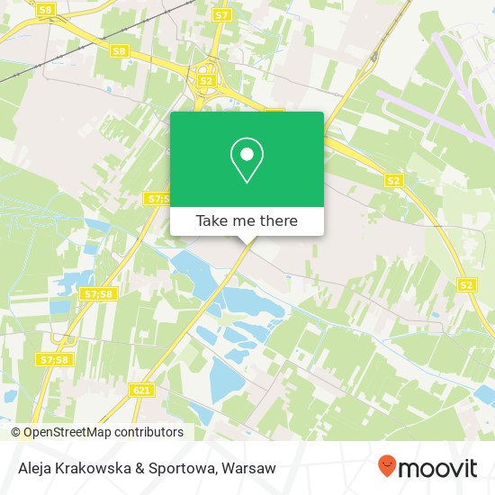 Aleja Krakowska & Sportowa map