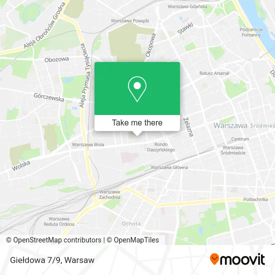 Карта Giełdowa 7/9