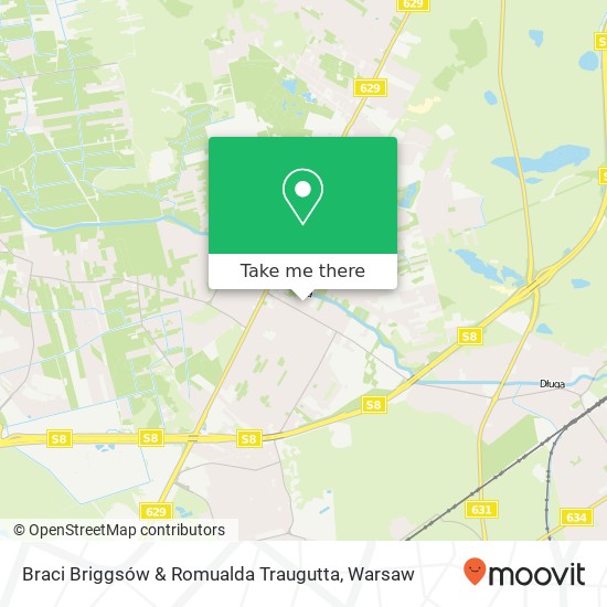 Braci Briggsów & Romualda Traugutta map