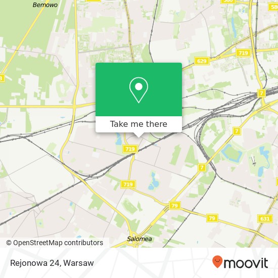 Rejonowa 24 map