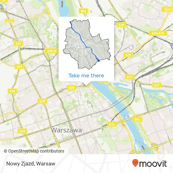 Nowy Zjazd map