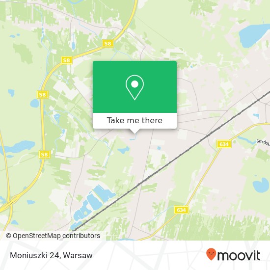 Moniuszki 24 map