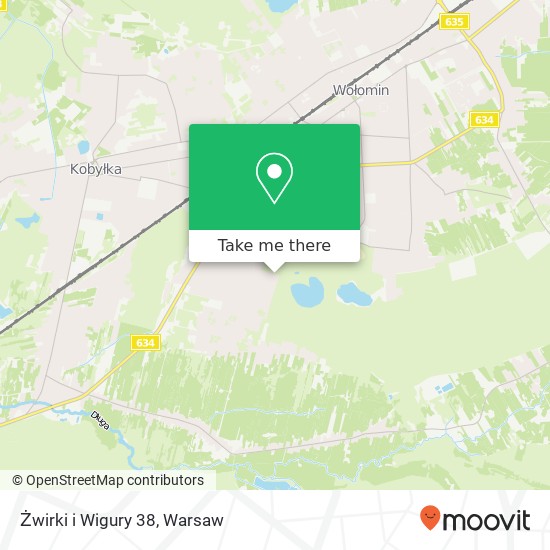 Żwirki i Wigury 38 map