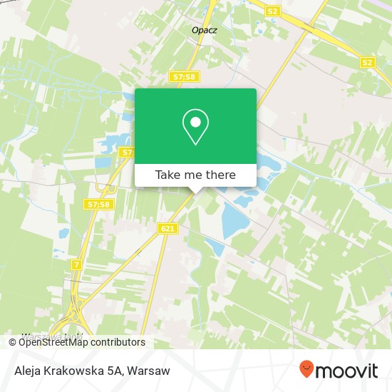 Aleja Krakowska 5A map