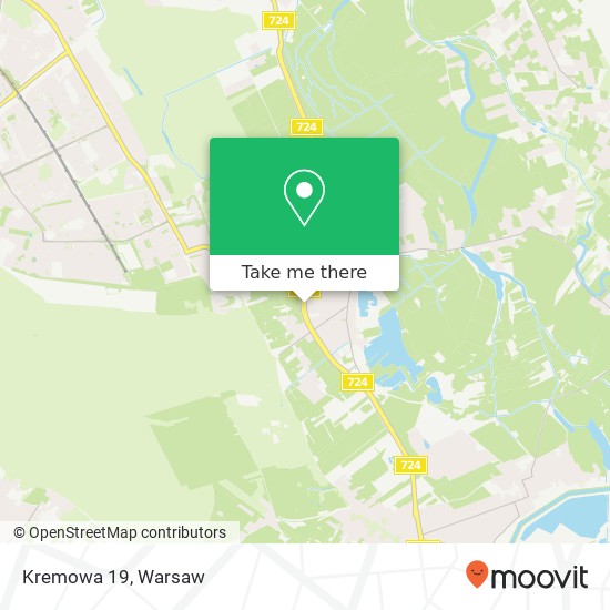 Kremowa 19 map