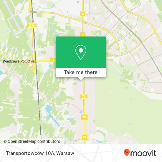 Transportowców 10A map