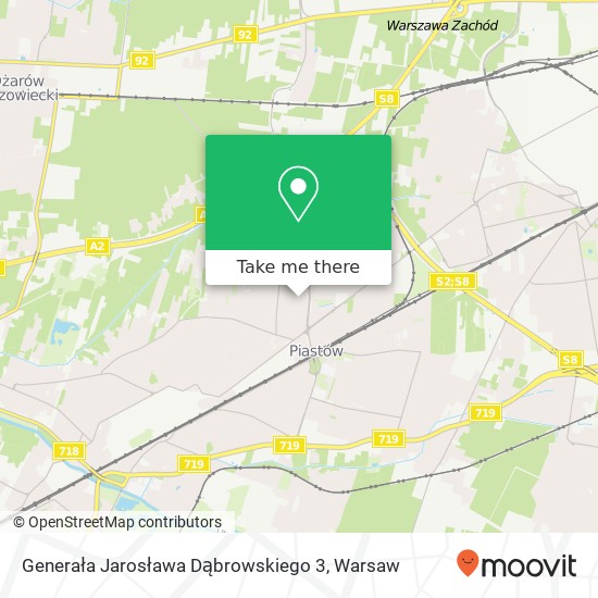 Generała Jarosława Dąbrowskiego 3 map