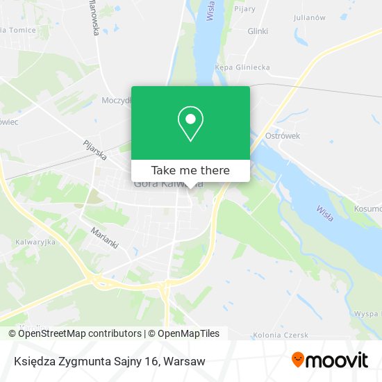 Księdza Zygmunta Sajny 16 map