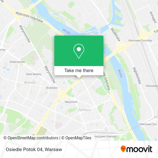Osiedle Potok 04 map