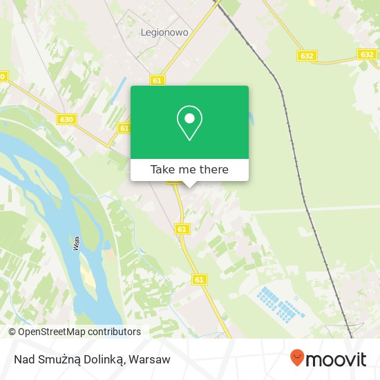 Nad Smużną Dolinką map