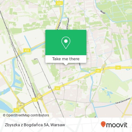 Zbyszka z Bogdańca 5A map