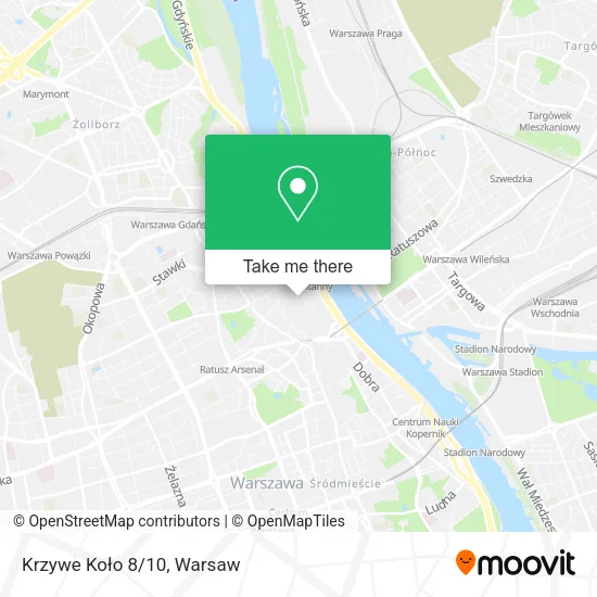 Krzywe Koło 8/10 map