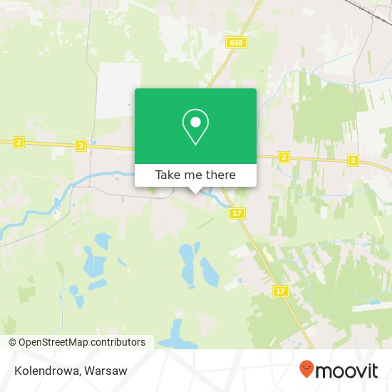 Kolendrowa map