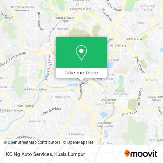 KC Ng Auto Services map