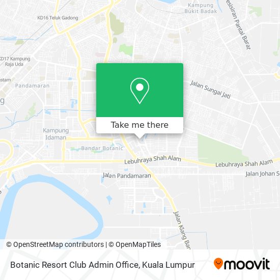 Botanic Resort Club Admin Office map
