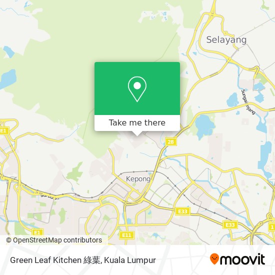 Green Leaf Kitchen 綠葉 map