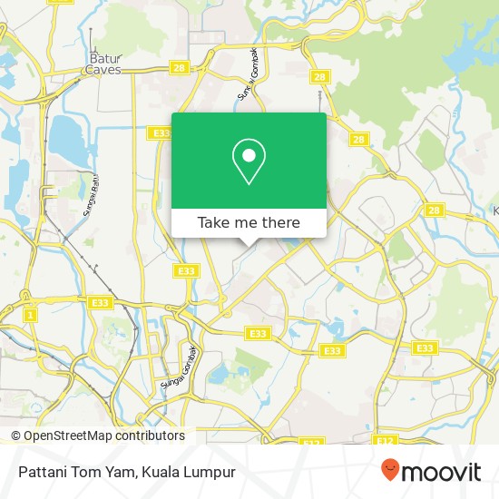 Pattani Tom Yam map