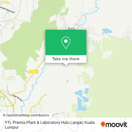 YTL Premix Plant & Laboratory Hulu Langat map