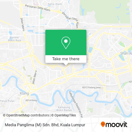 Media Panglima (M) Sdn. Bhd map