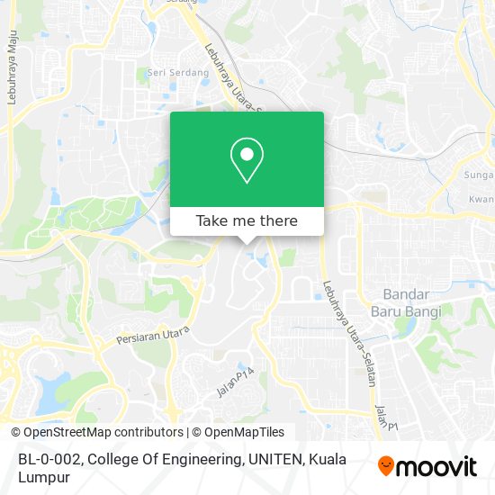 BL-0-002, College Of Engineering, UNITEN map