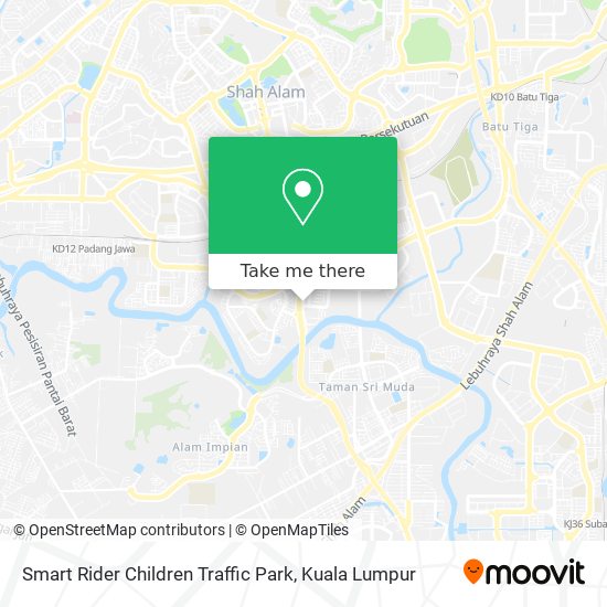Smart Rider Children Traffic Park map