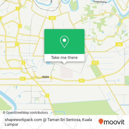 shapeworkpack.com @ Taman Sri Sentosa map