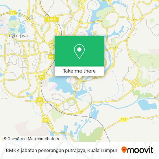 BMKK jabatan penerangan putrajaya map