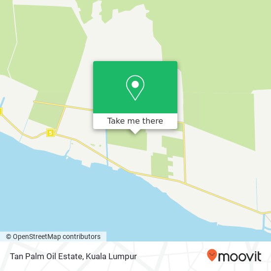 Tan Palm Oil Estate map