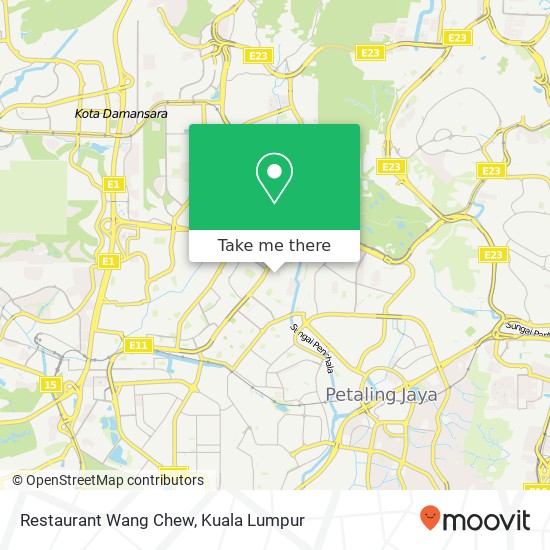 Restaurant Wang Chew map