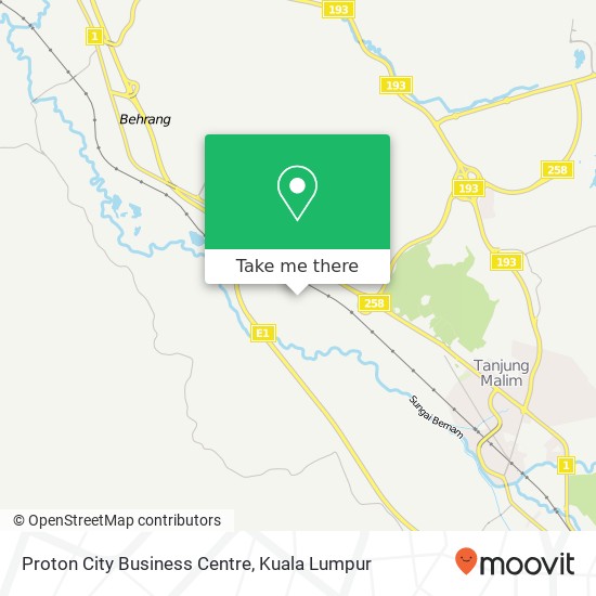 Proton City Business Centre map