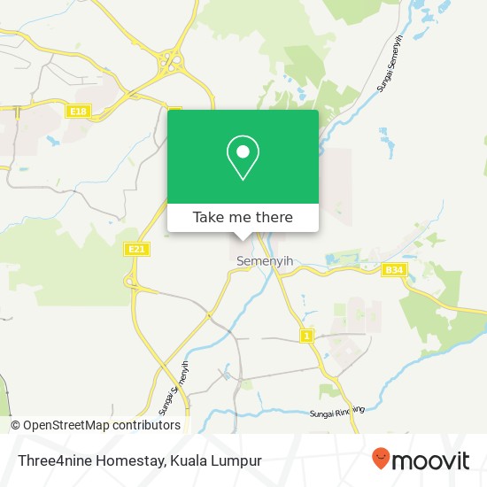 Three4nine Homestay map