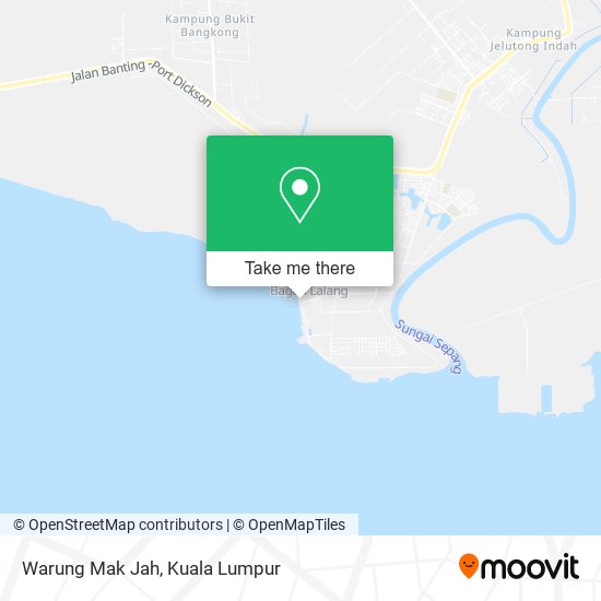 Warung Mak Jah map