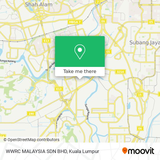 Peta WWRC MALAYSIA SDN BHD