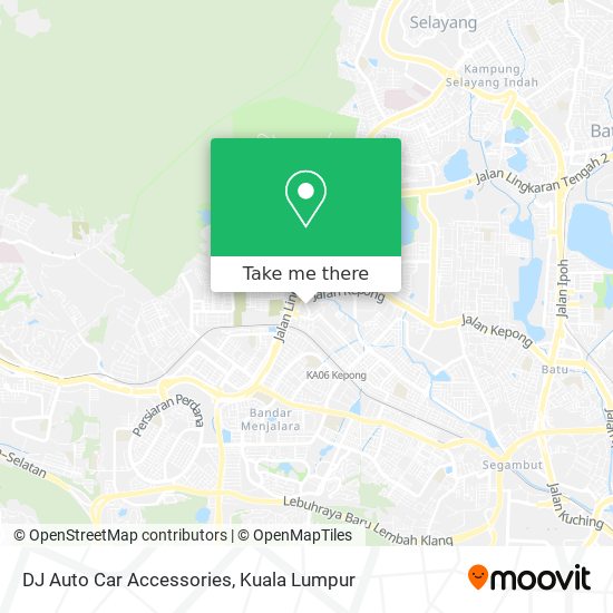 DJ Auto Car Accessories map