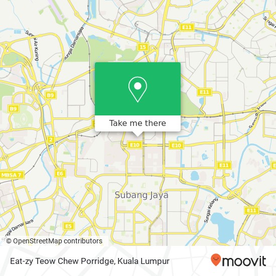 Eat-zy Teow Chew Porridge map