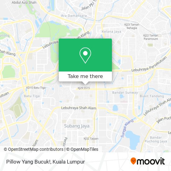 Pillow Yang Bucuk! map