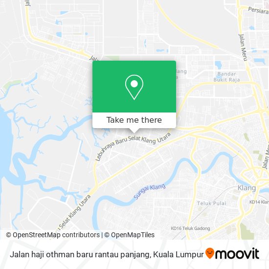 Jalan haji othman baru rantau panjang map