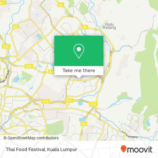 Thai Food Festival map