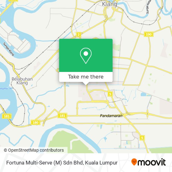 Fortuna Multi-Serve (M) Sdn Bhd map