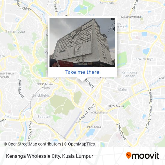 Kenanga Wholesale City map