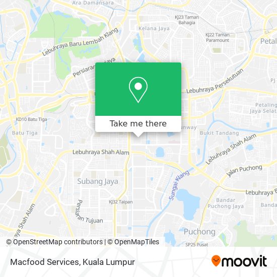 Macfood Services map