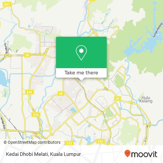 Peta Kedai Dhobi Melati